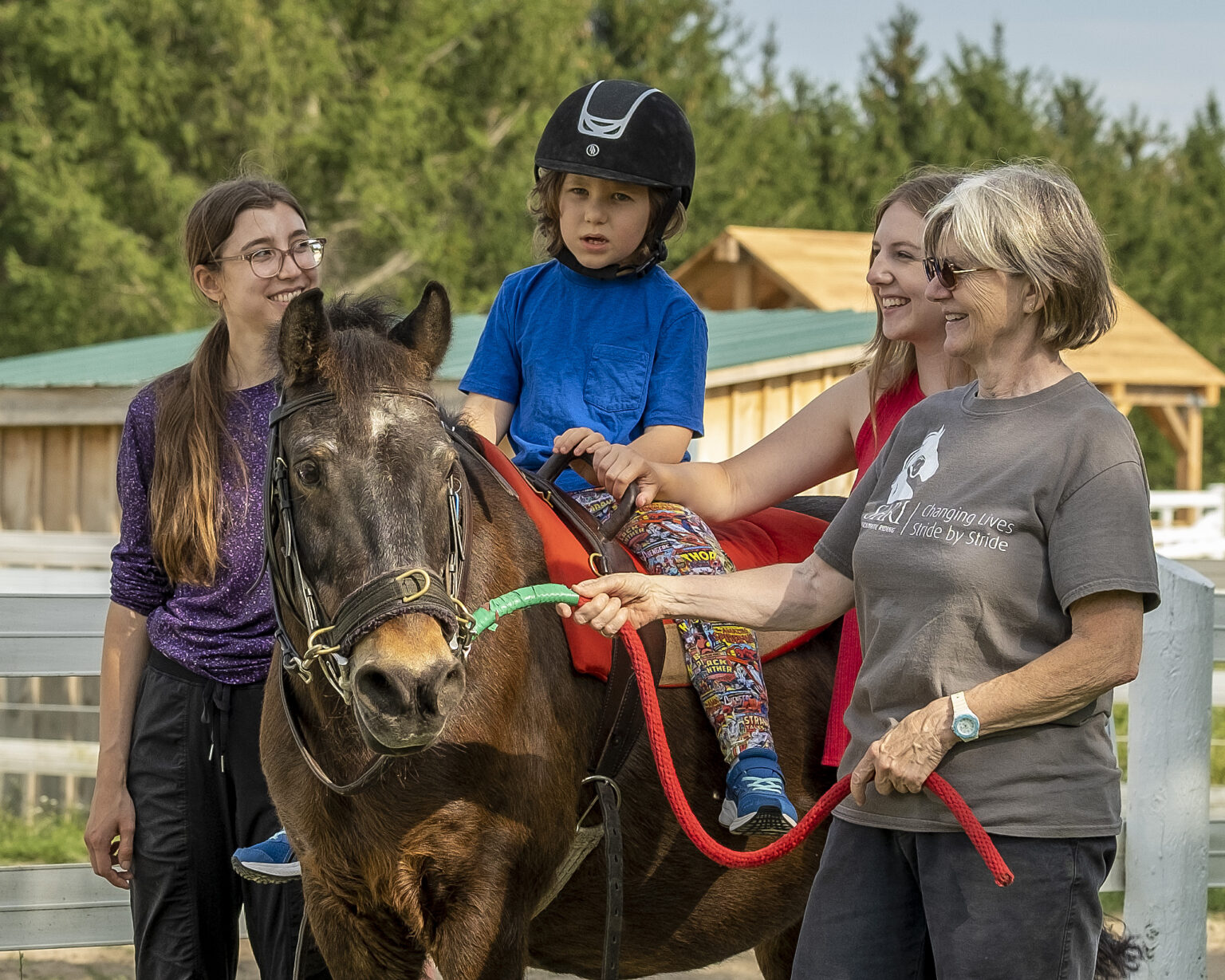Sari Therapeutic Horsebackriding