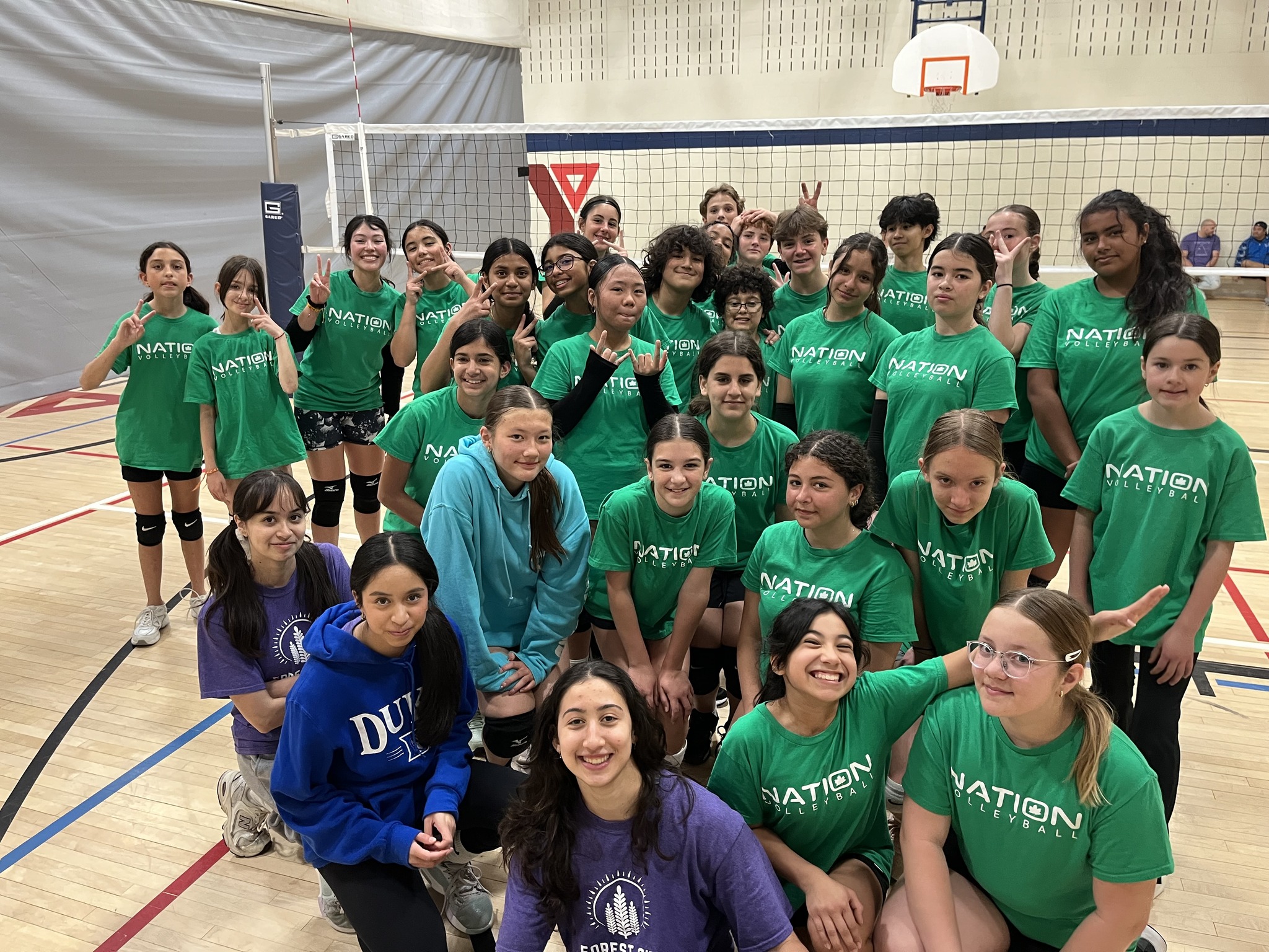 Crosscourt Volleyball